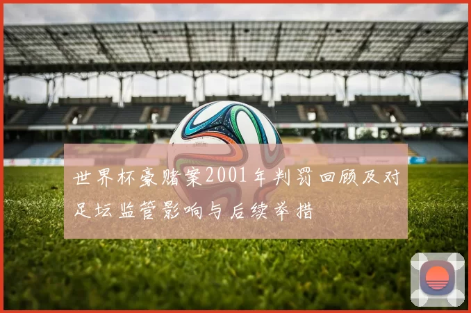 世界杯豪赌案2001年判罚回顾及对足坛监管影响与后续举措