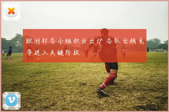 欧洲杯各小组积分出炉 各队出线竞争进入关键阶段